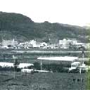 石和温泉の風景